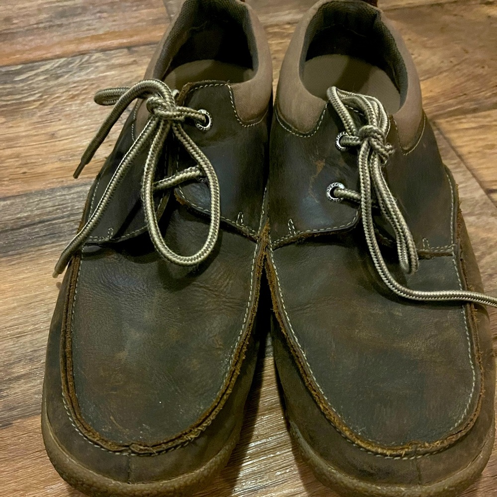 Mens size 12 Leather Sperry shoes !